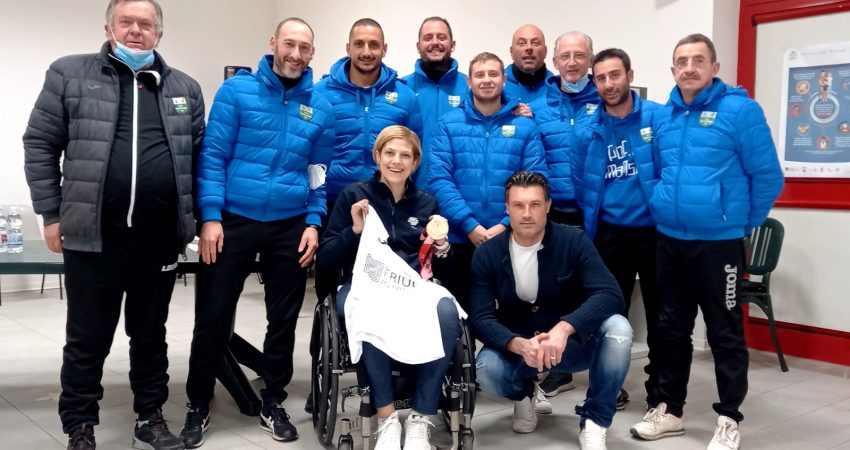 IL PORTOMANSUE’ OSPITA L’ATLETA PARALIMPICA GIADA ROSSI