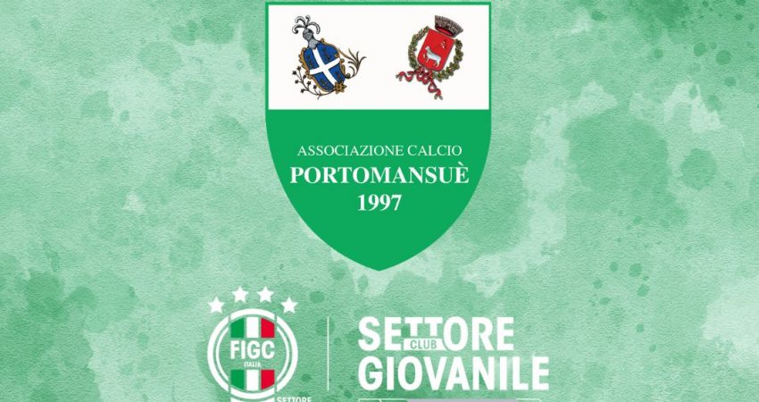 Non c’è due senza tre: il Portomansuè è ancora Club Giovanile di Terzo Livello