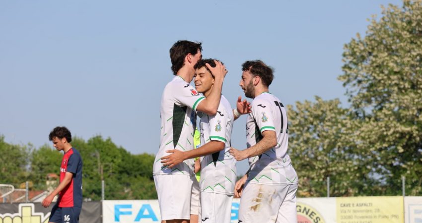 La stagione si chiude con una vittoria: i biancoverdi superano 3- il Vittorio Falmec SM Colle