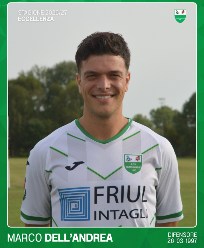 Marco Dell'Andrea Difensore
