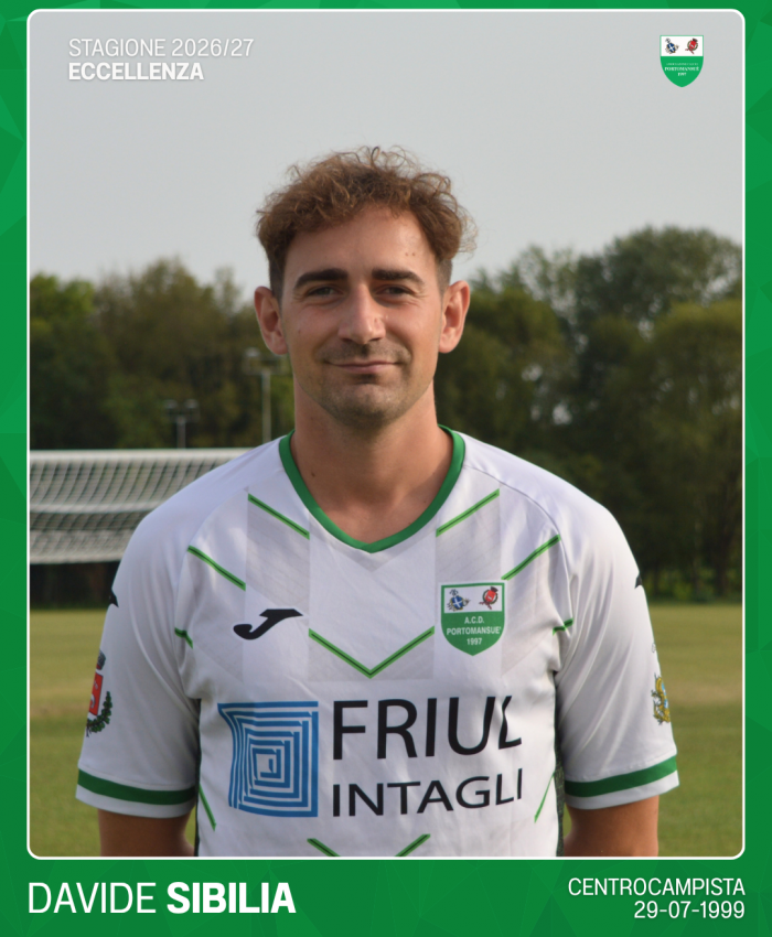 Davide Sibilia Centrocampista