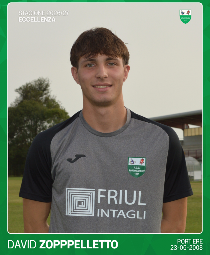 David Zoppelletto Portiere