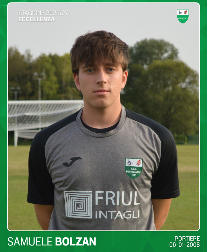 Samuele Bolzan Portiere