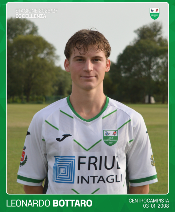 Leonardo Bottaro Centrocampista