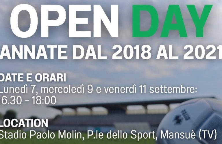 Open Day Portomansuè: appuntamento dedicato alle annate dal 2018 al 2021